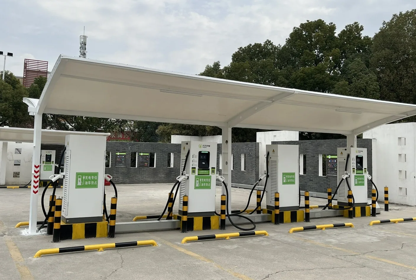 Ponto de recarga usado na validação de produtos